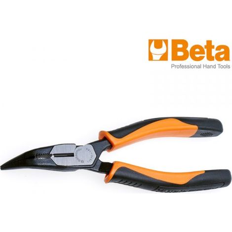 Beta 1157C-200 Pinza a Becchi Piegati Zigrinati Mezzitondi Lunghissimi 200mm