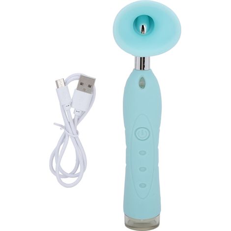 Nettoyeur Oculaire à Ultrasons 3 Modes, Appareil de Lavage des Yeux Hydratant avec Vibration Haute Fréquence Bleu