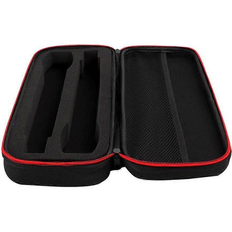 Étui de microphone sans fil zippé, sac fourre-tout, étui en mousse, pochette de rangement pour microphone.-30x15cm