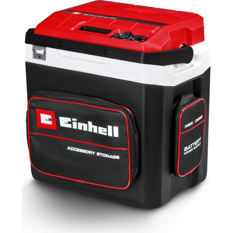 Einhell Glacière sans fil TE-COL 18/27 Li-Solo PXC (18V, Capacité 27 L, alimentation : 12 , 18 et 230V) Livré sans batterie ni chargeur (1/5)