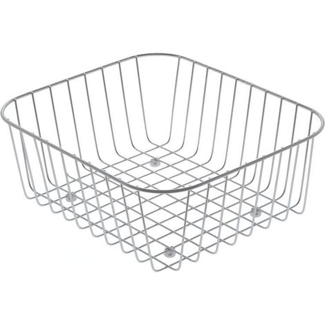 Villeroy & Boch Accessoires - Panier en fil de fer 320x143x370 mm, inox brossé 984100K1 (1/3)
