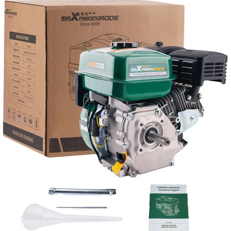 Motore da 7 CV, cilindrata 212 cc, monocilindrico, 4 tempi, costruzione in alluminio. (1/5)