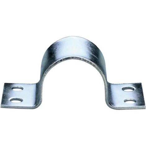 Collier de mât en acier galvanisé 42 mm - FIXATION POUTRE ANTENNE TV TNT