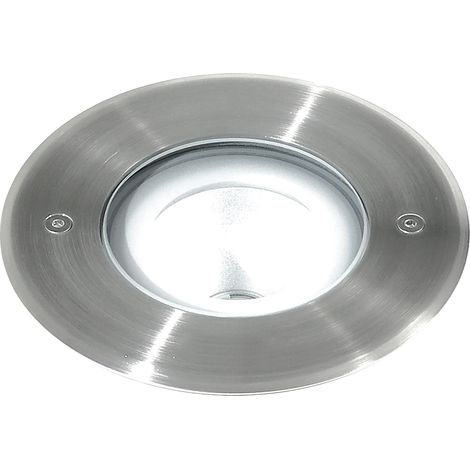 Empotrable suelo ENNA IP67 LED COB 12W 1573lm CRI90 4000K 24º Inox (1/4)