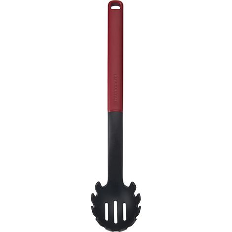 Kitchenaid cuocipasta, empire rosso, utensile da cucina resistente al calore, antiaderente con manico durable, 34cm (1/4)