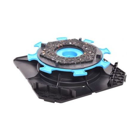 Base de montaje 28/40 mm para terraza de losas - CLEMAN - Jouplast (1/3)