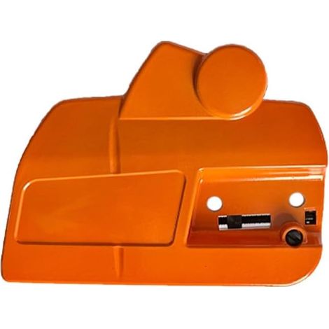 Couvercle latéral de pignon d'embrayage de Frein de chaîne, for tronçonneuse Husqvarna 460 455, remplace 537286301 Carter d'embrayage pour tronçonneuse (1/4)