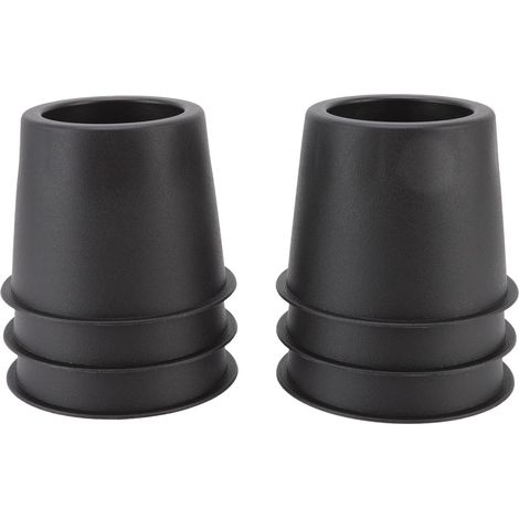 Patins anti-vibrations pour meubles, 7, 6 cm (3 pouces), ronds, noirs (1/5)