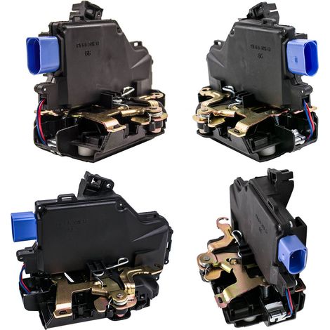 4x Serratura Porta Anteriore Posteriore Per VW GOLF MK5 3D1837015/6 7L0839015/6 (1/5)