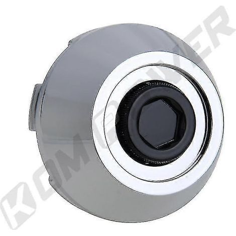 Cache-moyeu de roue 64 mm de diamètre extérieur / 61 mm de diamètre intérieur, argenté, style automobile  cache-moyeu sport JDM vierge   Yogu, argent (1/4)