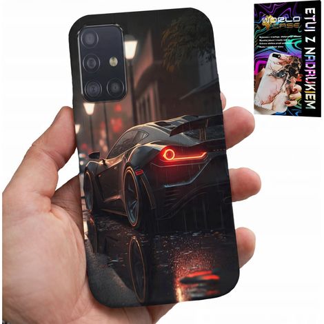 Custodia per Samsung Galaxy A71 - auto sportive, vetro ventola automobilistica (1/5)