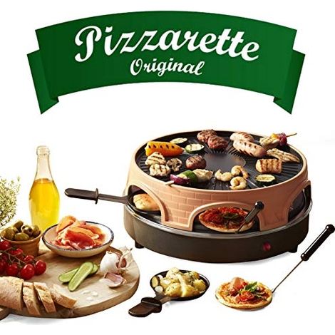 Emerio PO-113255.4 Horno para Pizza Terracota 34.5 cm