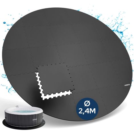 AREBOS Bodenschutzmatte Pool Puzzlematte Poolmatte Poolunterlage Matten Set (1/5)