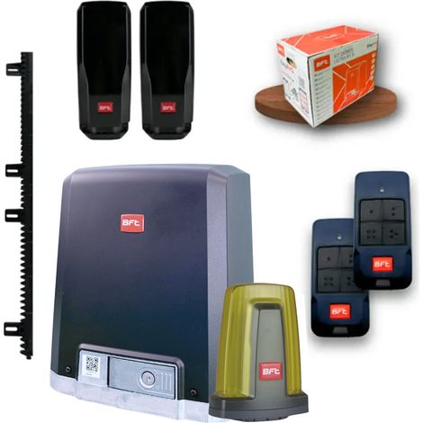 Kit DEIMOS BT B400 Motorisation coulissant BFT + crémaillère