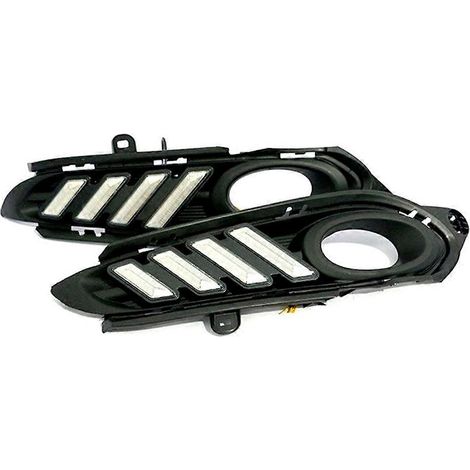 Feux de jour à LED, antibrouillards et clignotants dynamiques tricolores pour Honda HR-V HRV VEZEL 2015-2018 (1/5)