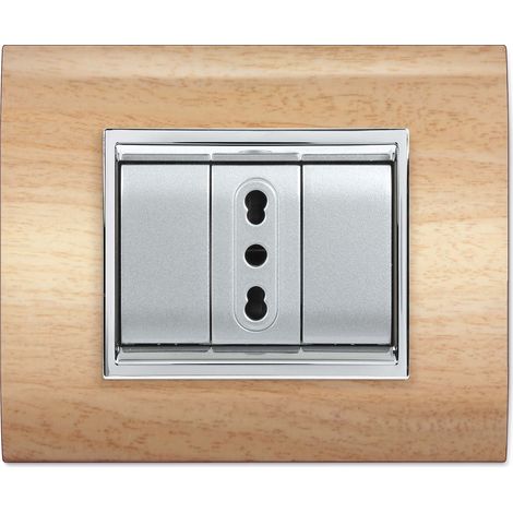 Placca Newprestige 4Mod Leg Sc ( Elettrocanali Cod. Ecl3084Ls )