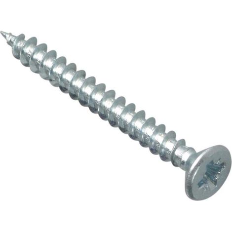 ForgeFix MPS440ZP Multi-Purpose Pozi Compatible Screw CSK ST ZP 4 x 40mm Box 200 FORMPS440ZP