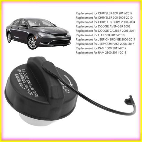 Bouchon de gaz, bouchon de remplissage de carburant de réservoir de gaz ABS bouchon de remplissage de carburant non verrouillable (1/4)