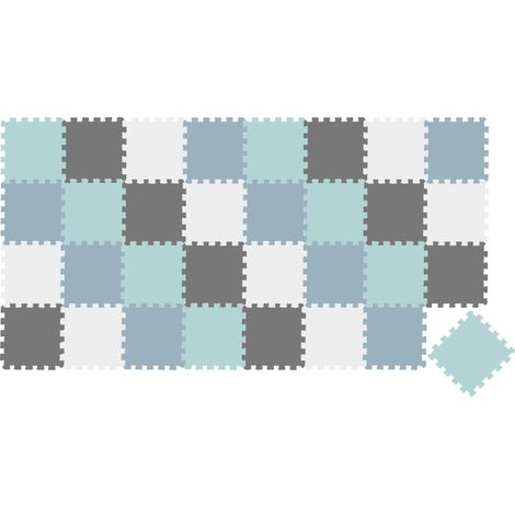 36 Pièces Tapis de Sol Bébé - 30x30 Dalles en Mousse EVA - Carrés Puzzle Enfant (1/5)