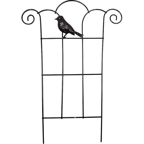 Support Pour Plantes Grimpantes - Structure En Fer Noir - 30x40 cm - Pour Jardin Et Potager - 1 Pièce (1/5)