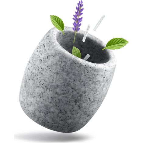 Granite Sauna Evaporator Bowl 6.5 x 6.5 cm for Menthol Crystals and Sauna Oils, Intense Fragrance When Heating, Heat Resistant Sauna Accessory (1/5)