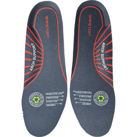 Plantilla Comfort PU Antibacteria ArchSupport SAFETOP 45/46