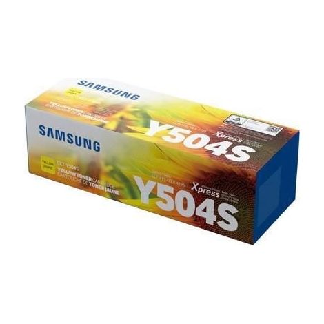 Cassette de toner dorigine HP Samsung CLT-Y504S jaune (1/5)