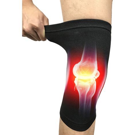 Genouillère de protection en nylon pour exercices en extérieur, idéale pour l'entraînement, la course à pied et le cyclisme. (1/5)