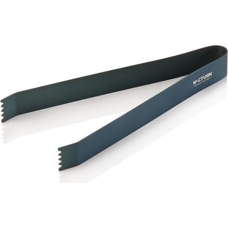 Pince à glace 18 cm bleu mat HLC inox 18/8 NOCTURN - Was Germany (1/2)