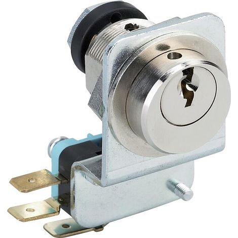 Contacteur à clé T 25 pour ventouses électromagnétiques - 3 cosses - RONIS (1/2)