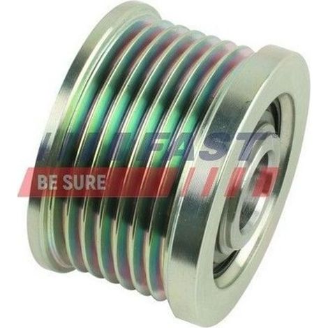 Poulie d'alternateur FAST FT45634 pour Mitsubishi Canter (FB7, FB8, FE7, FE8) 7e génération et Canter (FE5, FE6) 6e génération