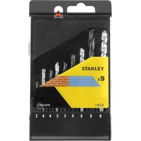 STANLEY STA56000 CASSETTA  9 PUNTE 5 HSS 4 ZINC.