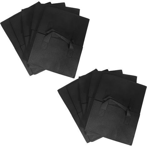 Lot de 10 bacs de jardin surélevés en tissu, sacs de culture carrés pour fleurs et légumes, pots de fleurs (1/5)