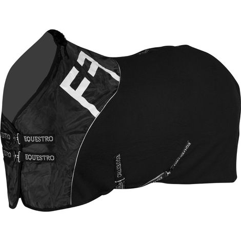 Misura 155 cm EQUESTRO Coperta da box Cuddle in tessuto waffle CAVALLO (1/4)