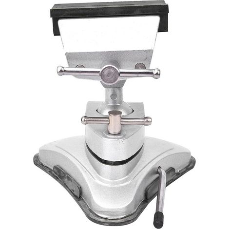 pincesÉtau à main type suction avec base ventouse - Alliage aluminium léger - Fixation multidirectionnelle - Pour garage, hobby, modelisme (1/5)