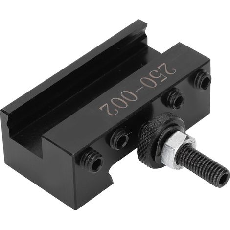 Support porte-outil à piston pour tour, remplacement de barre d'alésage, type coin, pièce de tournage 250-002 (1/5)