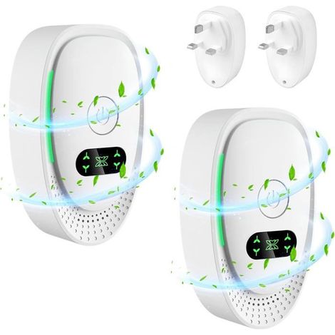 Lot de 4 purificateurs ions négatifs enfichables – Mini, portable – Désodorisant – Maison (1/5)