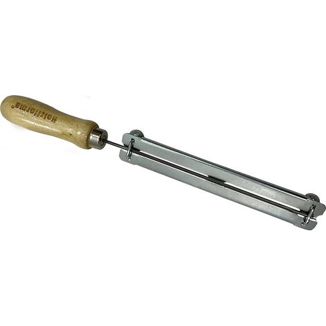 Jardiaffaires – Porte lime 4mm pour chaîne de tronçonneuse – Lime 200mm pour pas 3/8 mini et 1/4 – Affûtage précis avec réglette d'angle (1/2)
