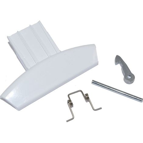 Hotpoint Washing Machine Replacement White Door Handle Kit (1/2)