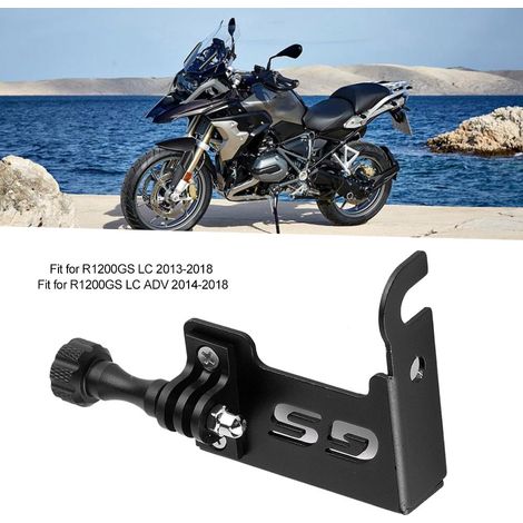 Support de Caméra Moto Métal Anti-Vol pour BMW R1200GS LC (Noir) (1/5)