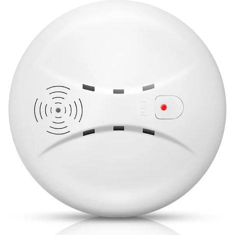 Détecteur de fumée portable, capteur autonome, alarme incendie pour la sécurité de la maison, du bureau, des centres commerciaux, des hôtels et des restaurants. (1/5)
