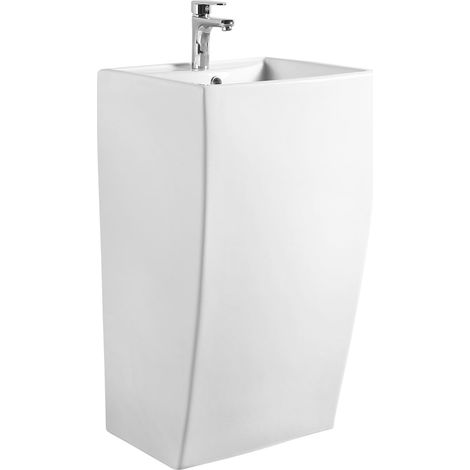 Mexen Oda lavabo independiente 47 x 42 cm, blanco - 26124700 (1/2)