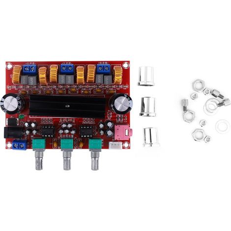 TPA3116D2 carte amplificateur de puissance Audio numérique 2.1 canaux 2x50 W + 100 W 12 V 24 V (1/5)