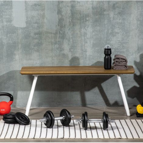 Set di manubri regolabile 2 in 1 da 20 kg, convertibile in bilanciere, nero HAVRYA (1/5)