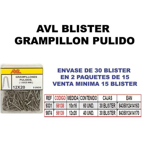 Grampillon Poli 12x20 AVL Blister 9874
