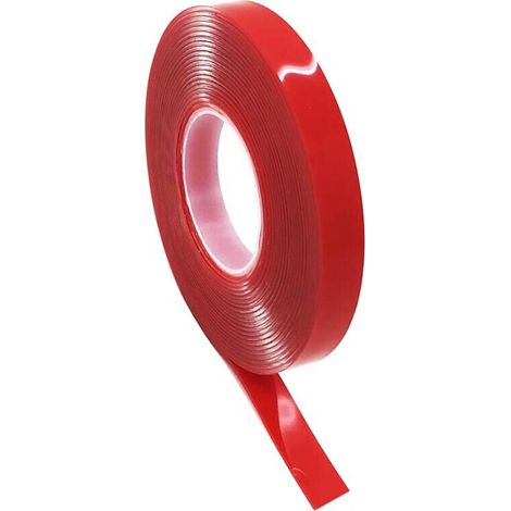 Nastro Biadesivo Trasparente Per . Strip Led Rotolo Adesivo 5 Metri Vhb-5 (1/2)