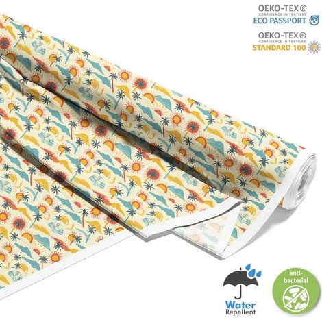 TESSUTI DECORATIVI PER ESTERNI OXFORD - motivo estivo  DX9301 (1/5)