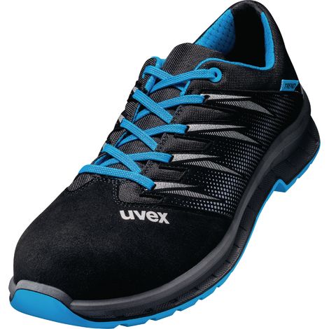 Uvex 2 Trend - Sicherheitsschuhe S2 SRC ESD - Schwarz/Blau - Gr. 52: 39 (1/5)
