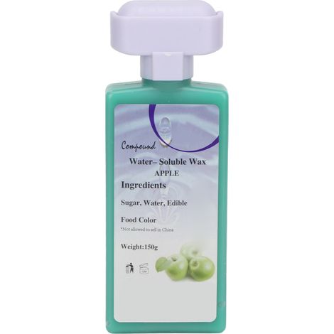Cartouche de 150 g pour rouleau de cire dépilatoire douce, idéale pour les jambes, les bras et le corps. Parfum pomme verte. (1/5)