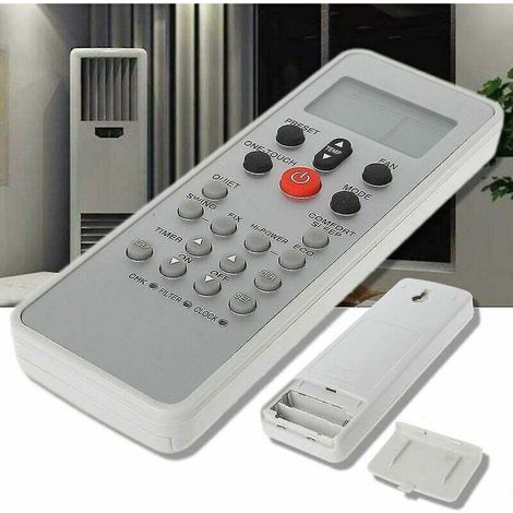 Télécommande de climatiseur Toshiba WH-L03SE – Matériau ABS – Alimentation 2 piles AAA – Faible consommation d'énergie (1/4)